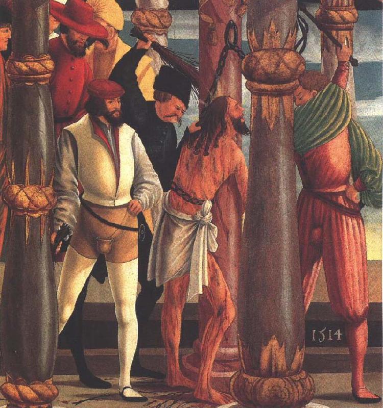 unknow artist Flagellation oil painting picture